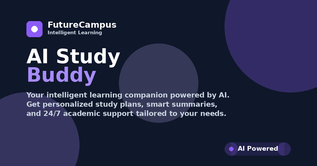 StudyBuddy AI